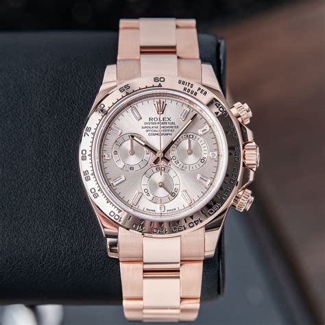 rolex daytona everose gold for sale|rose gold Rolex daytona price.